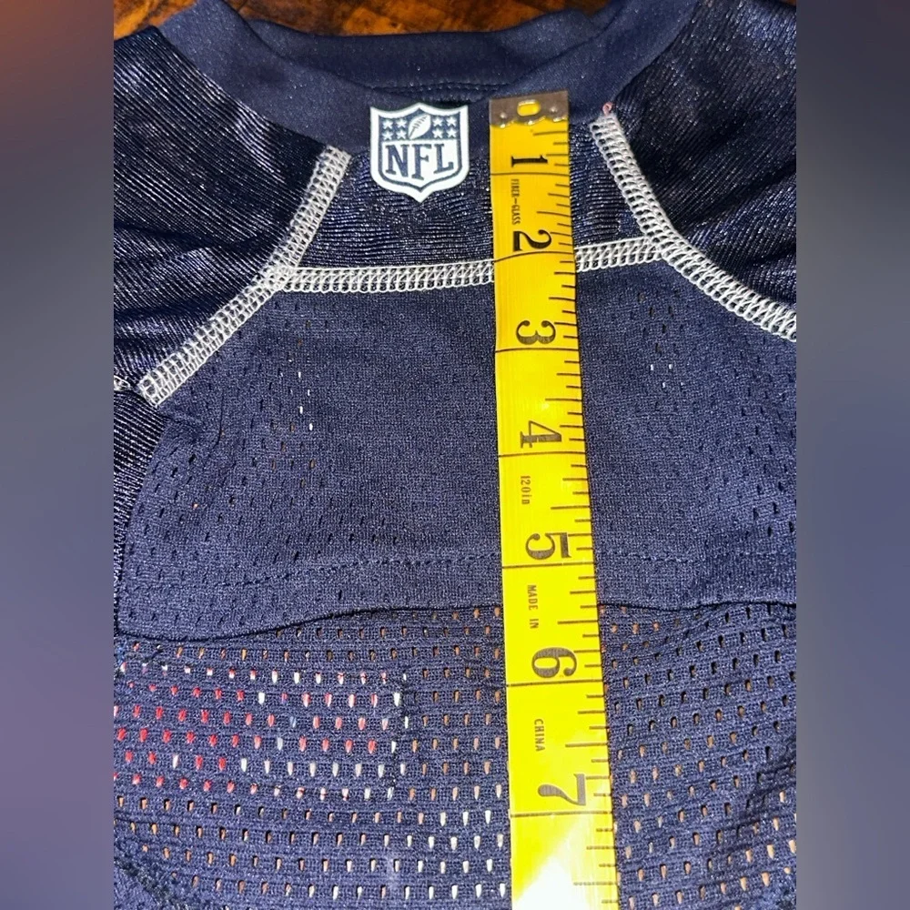 NEW Little Earth Patriots Navy Blue Dog Jersey Sz Small